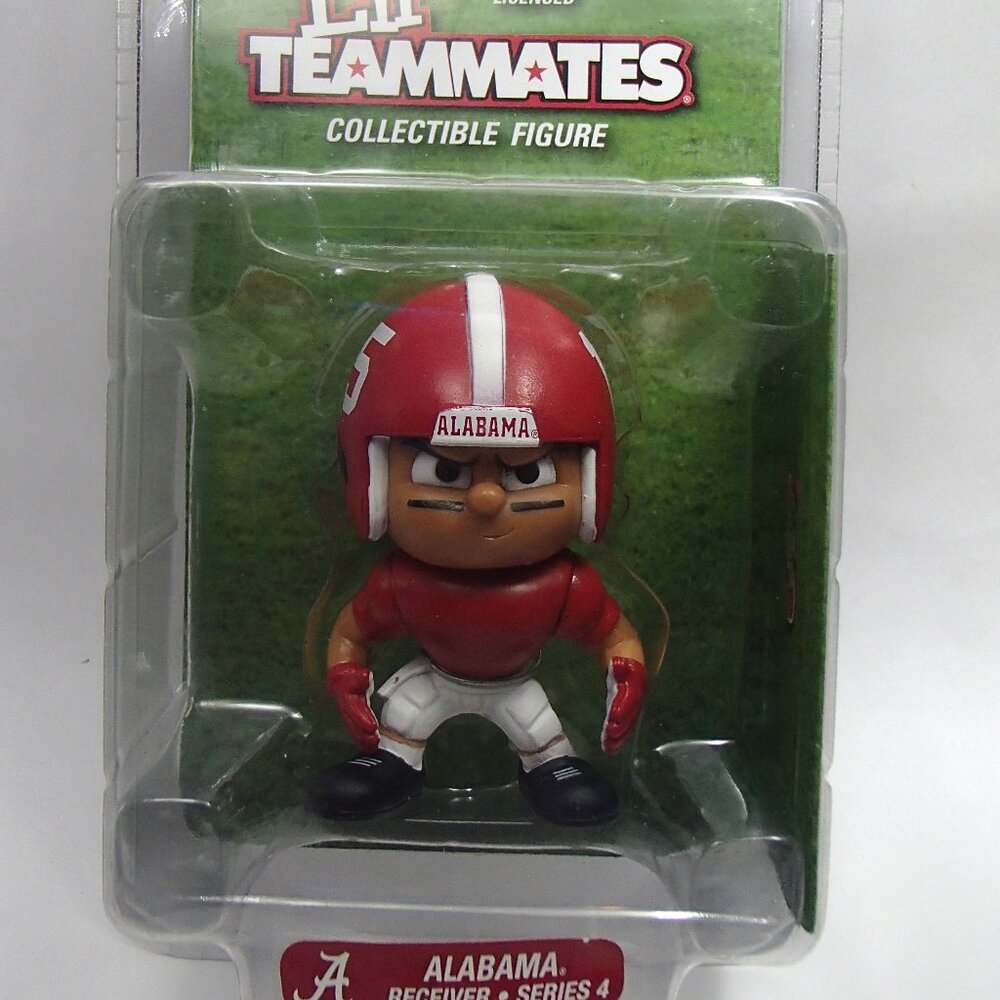 Rare Lil Teammates Series 4 Alabama Crimson Tide Receiver Vinyl Figure